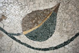 Mozaika inspirowana twórczością Józefa Mehoffera